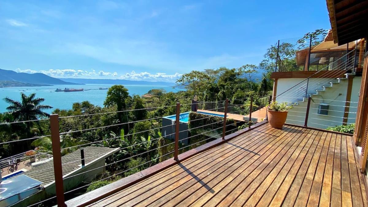 Vista Espetacular, Churrasqueira Gourmet E Piscina Aquecida Ilhabela Εξωτερικό φωτογραφία