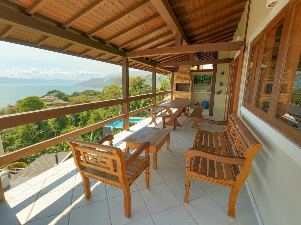 Vista Espetacular, Churrasqueira Gourmet E Piscina Aquecida Ilhabela Εξωτερικό φωτογραφία